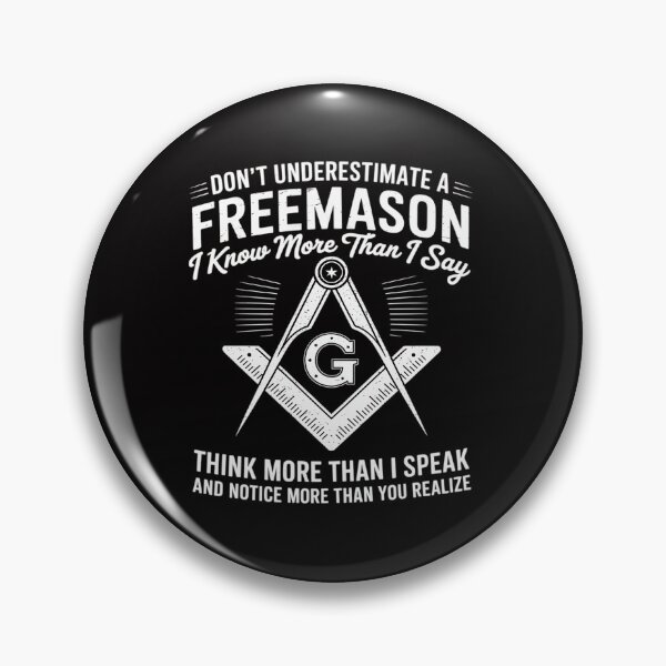 Item preview, Masonry Freemasonry Masonic Don't Underestimate A Freemasons designed and sold by jewellmeyers.