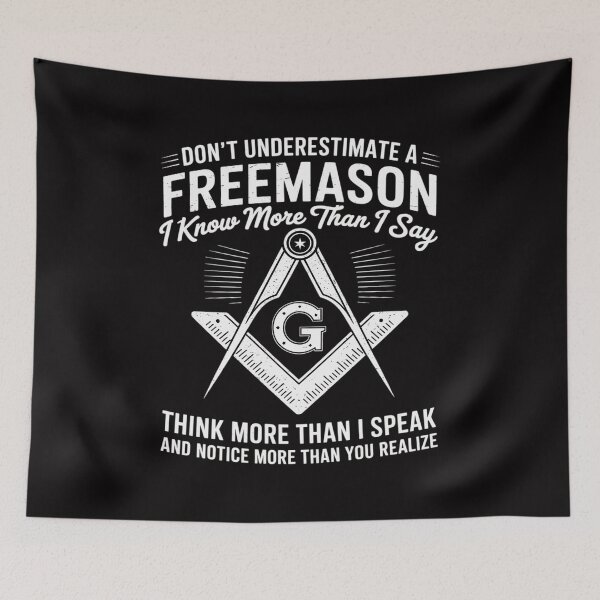 Item preview, Masonry Freemasonry Masonic Don't Underestimate A Freemasons designed and sold by jewellmeyers.