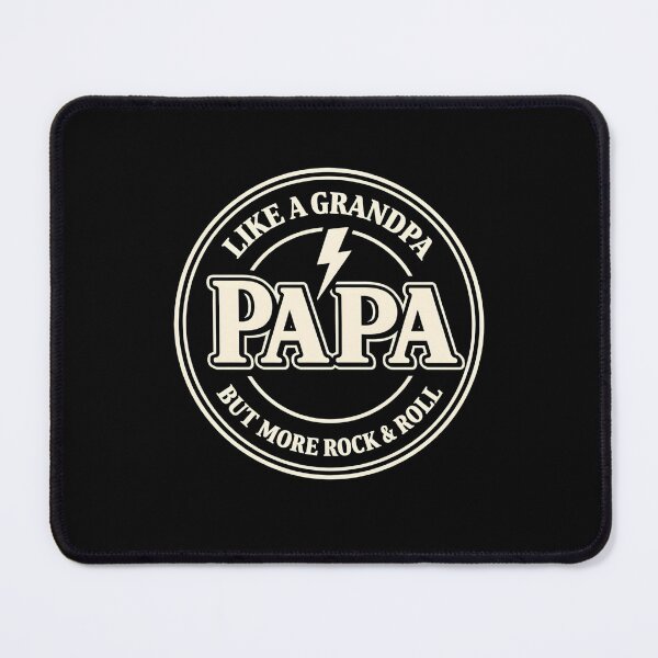 Item preview, Like a Grandpa Papa But More Rock & Roll, Funny Papa Rock Music Gift, Cool Grandpa Dad Rocker Graphic Tee designed and sold by saloui.