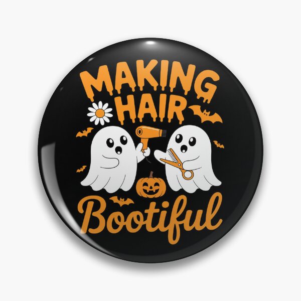 Item preview, Making Hair Bootiful Scary Ghost Hairdresser Halloween designed and sold by joedavila.