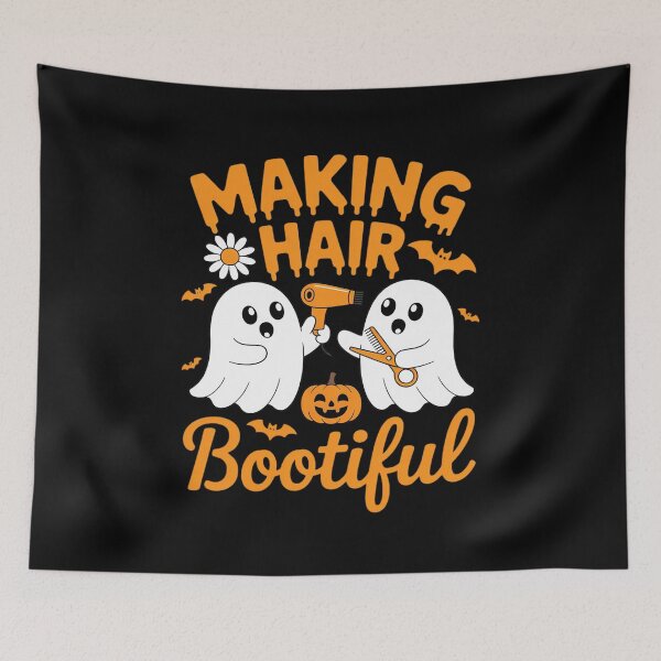 Item preview, Making Hair Bootiful Scary Ghost Hairdresser Halloween designed and sold by joedavila.