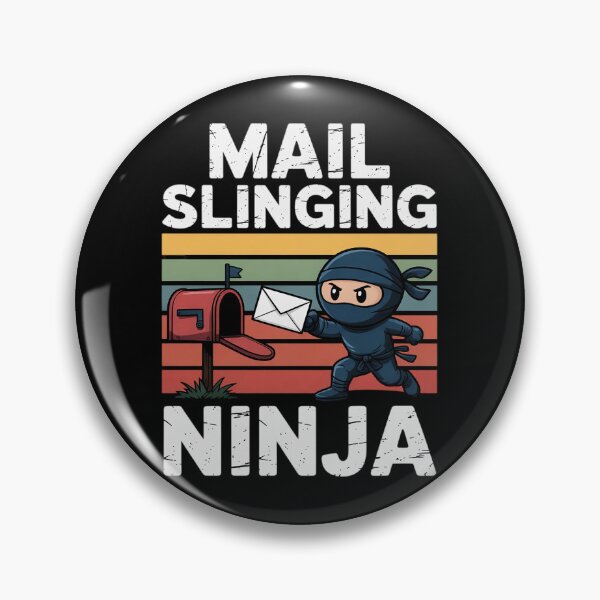Artikelvorschau, Postbote Ninja-Postbote Briefträger entworfen und verkauft von joedavila.