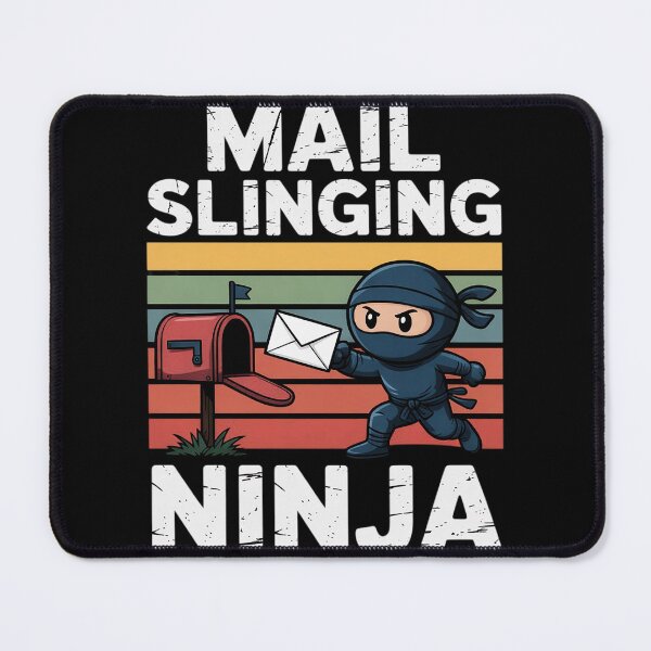 Artikelvorschau, Postbote Ninja-Postbote Briefträger entworfen und verkauft von joedavila.