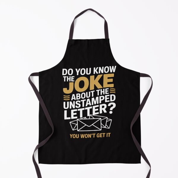Item preview, Mail Carrier Joke Unstamped Letter Postal Worker Mailman designed and sold by gerardostokes.