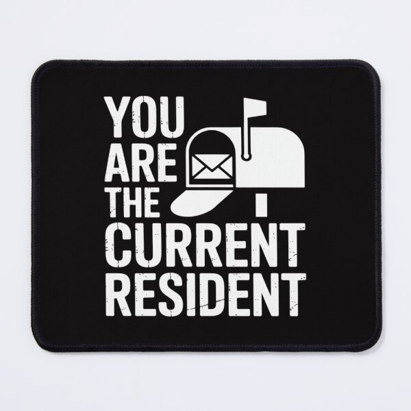 Item preview, Mail Carrier - You Are The Current Resident designed and sold by gerardostokes.