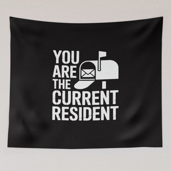 Item preview, Mail Carrier - You Are The Current Resident designed and sold by gerardostokes.
