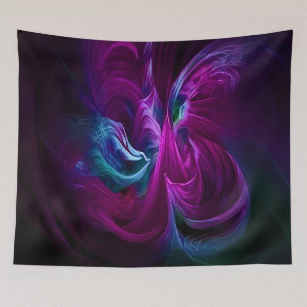 Item preview, Red & Blue Lights Dawn on Dante's Peak designed and sold by Wayne King.