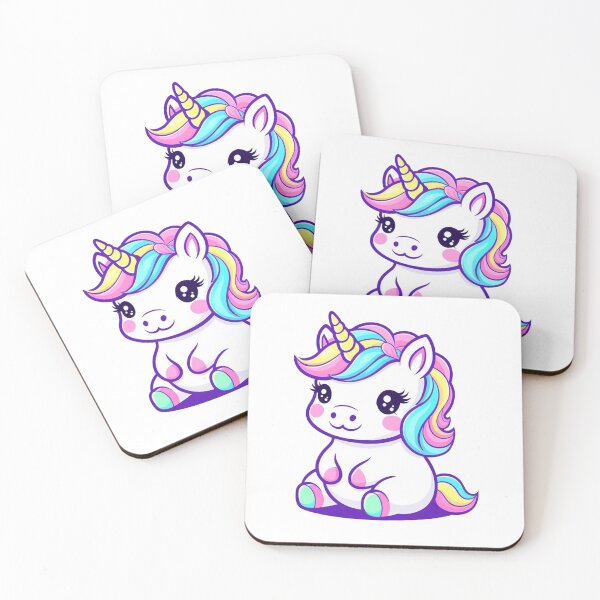 Item preview, Cute Cartoon Chubby Unicorn designed and sold by trisusanan.