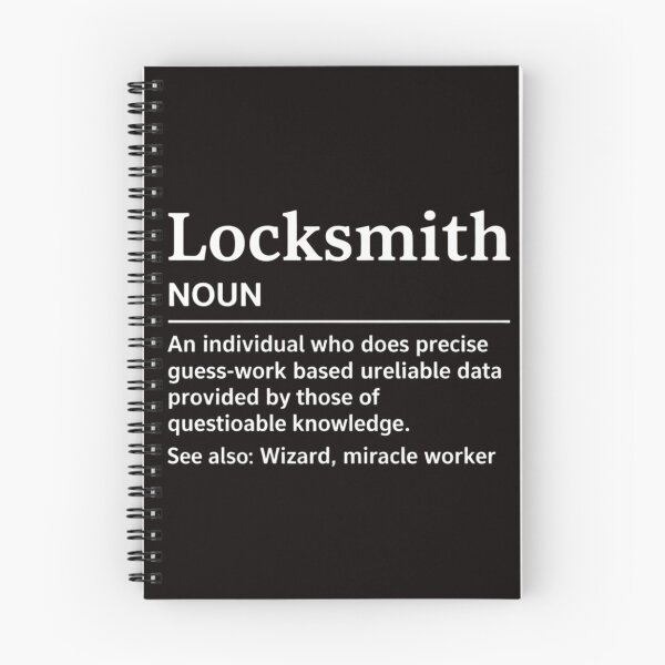 Item preview, Locksmith Noun Key Maker Lock Picker Technician Locksmithing designed and sold by cherylbartlett.