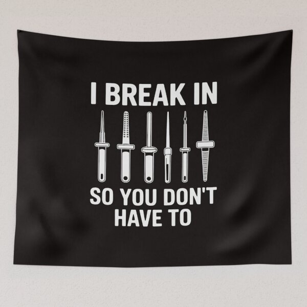 Item preview, Locksmith I Break In Locksmithing Lock Picking Lock Picker designed and sold by cherylbartlett.