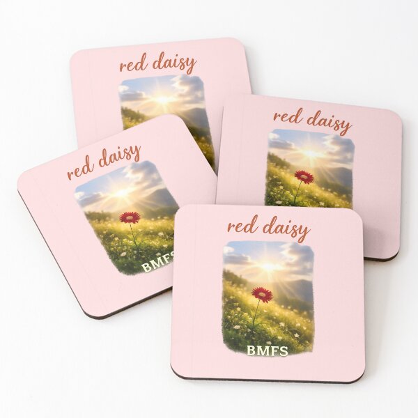 Item preview, Red Daisy billy strings BMFS print designed and sold by RockyLambda.