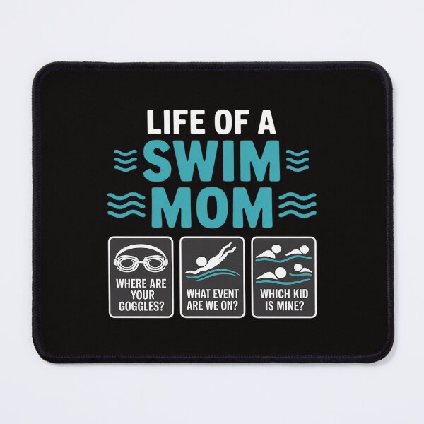 Item preview, Life Of A Swim Mom Of A Swimmer Mother Swimming Mama designed and sold by DarioRosales.