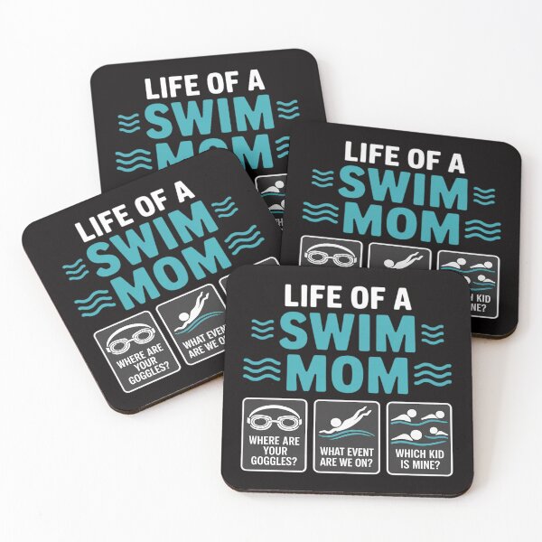 Item preview, Life Of A Swim Mom Of A Swimmer Mother Swimming Mama designed and sold by DarioRosales.