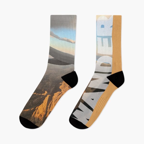 Item preview, Wander... view of sunset over mountains from airplane window designed and sold by CHASAcreative.