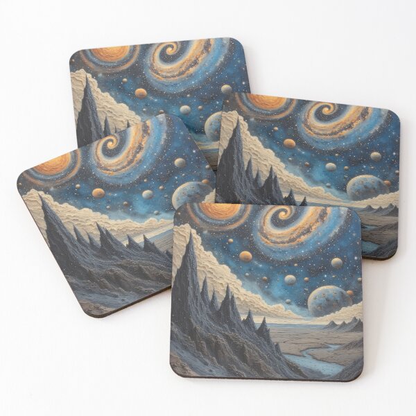 Item preview, Fantastic landscape on an alien planet designed and sold by Mianku | Für das Leben.