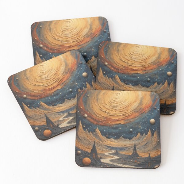 Item preview, Dream landscape on a distant planet designed and sold by Mianku | Für das Leben.