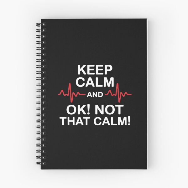 Item preview, Keep Calm and Ok! Not That Calm! Medical ECG Emergency designed and sold by nicomitchell.