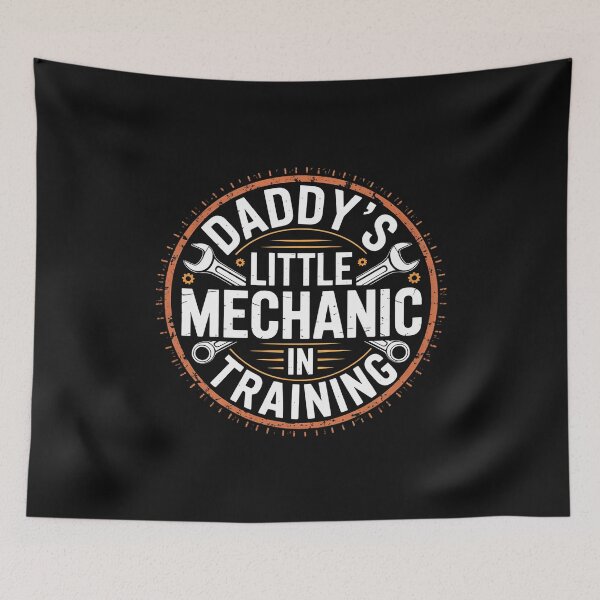 Item preview, Kids Daddys Little Mechanic In Training Boys Girls Kids Toddler designed and sold by nicomitchell.