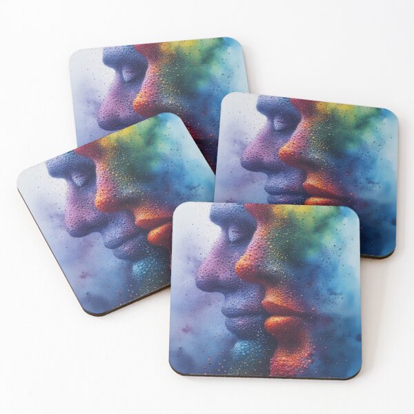 Item preview, Faces in Colors – A Dreamlike Fantasy designed and sold by Mianku | Für das Leben.