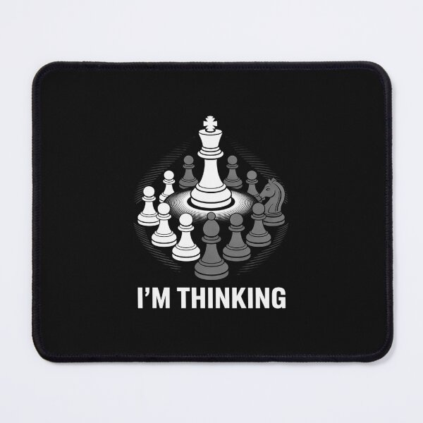 Item preview, I'm Thinking Mind Sport Chess Clock Board Game Pieces Chess designed and sold by nicomitchell.