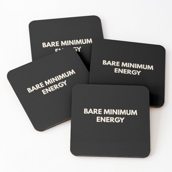 Item preview, Bare Minimum Energy Quote designed and sold by Papier Atelier Art.