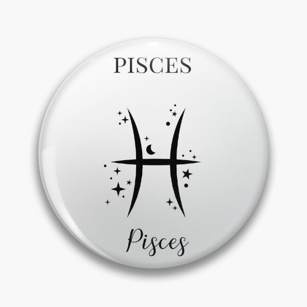 Item preview, Minimal Pisces Zodiac Symbol Tee | Astrology Tshirt, Horoscope Shirt designed and sold by YASboutik.