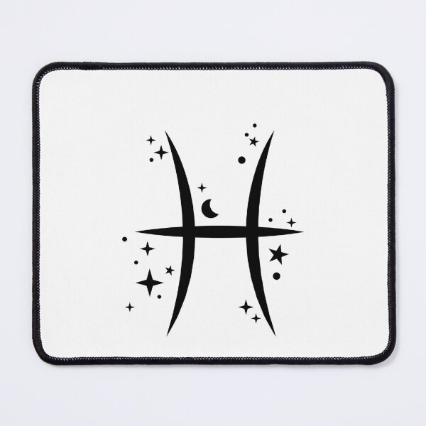Item preview, Minimal Pisces Zodiac Symbol Tee | Astrology Tshirt, Horoscope Shirt designed and sold by YASboutik.