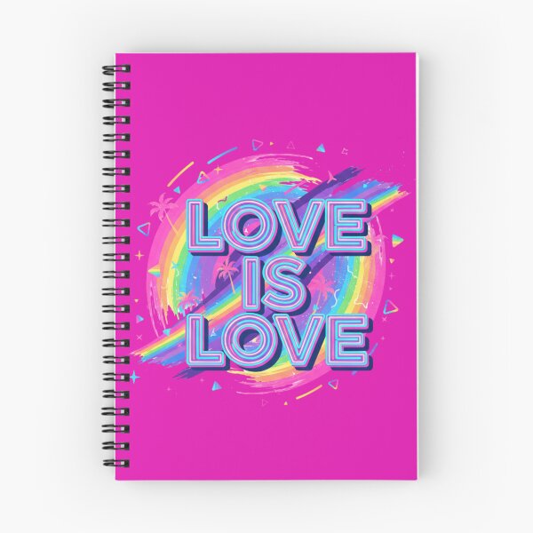 Item preview, Retro Pride Wave – Neon Love Is Love Style designed and sold by Tily360.