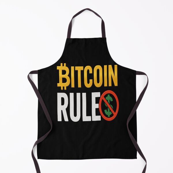 Item preview, Bitcoin rules print designed and sold by RockyLambda.