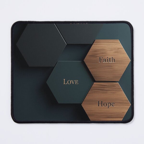 Item preview, Minimal Abstract Hexagon Wooden Wall Art – Spiritual 3D Geometric Wood Design designed and sold by Impact-Art.