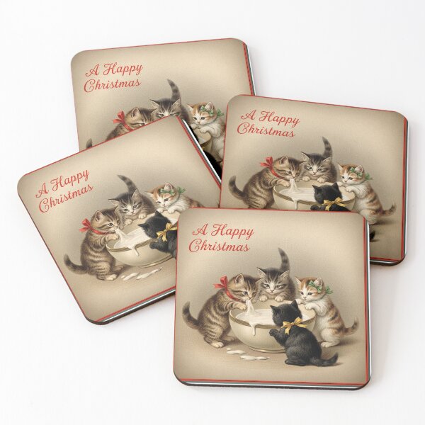 Item preview, Kittens Drinking Milk designed and sold by AstridLane.