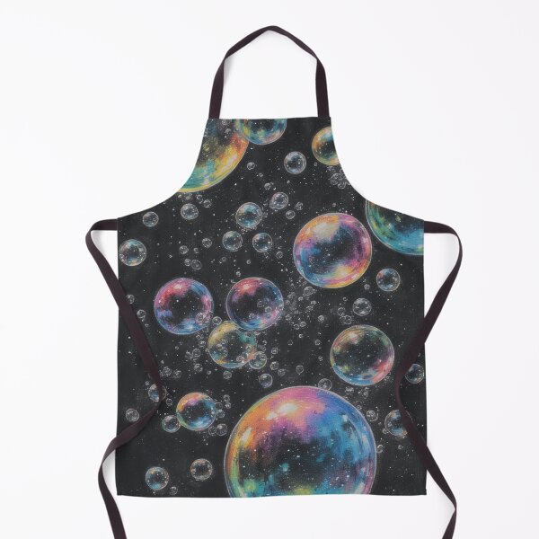 Item preview, Colorful soap bubbles in a dark room designed and sold by Mianku | Für das Leben.