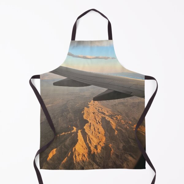 Item preview, EXPLORE...view from airplane window of the mountains at sunset designed and sold by CHASAcreative.