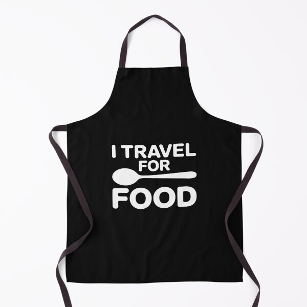 Item preview, I travel For Food Quote Slogan Gift Blogger designed and sold by nicomitchell.