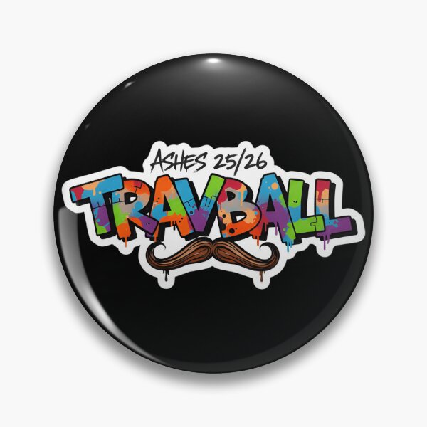 Item preview, TRAVBALL Ashes 25/26 - Graffiti Street Art Cricket Logo designed and sold by MANA-Goods.