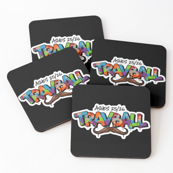 Item preview, TRAVBALL Ashes 25/26 - Graffiti Street Art Cricket Logo designed and sold by MANA-Goods.