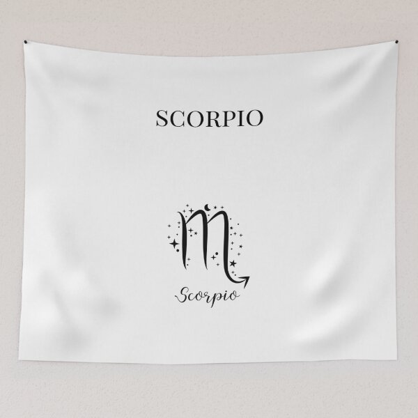Item preview, Scorpio Constellation Glyph T-Shirt | Zodiac Astrology Tee designed and sold by YASboutik.