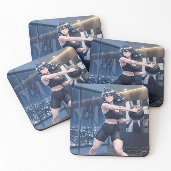 Item preview, High-Rise Training Moment - anime girl designed and sold by stereonut.