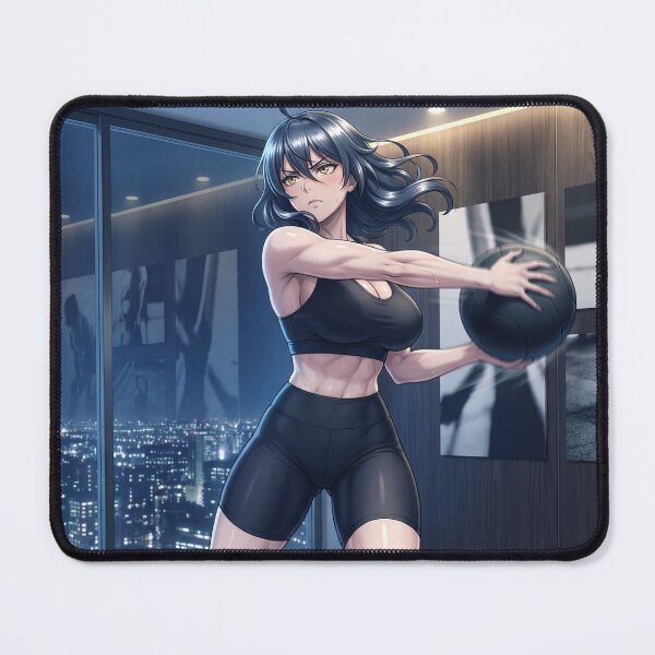 Item preview, High-Rise Training Moment - anime girl designed and sold by stereonut.