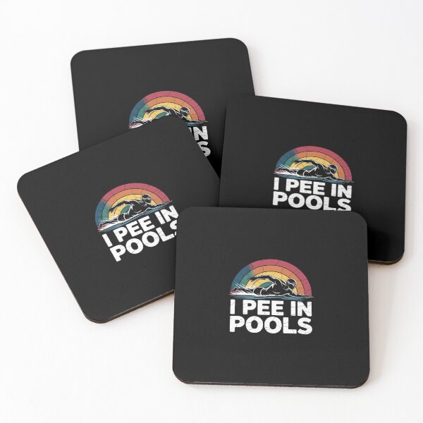 Item preview, I Pee In Pools Swimmer Swimming Coach Player designed and sold by andreaswest.
