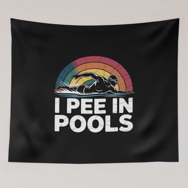 Item preview, I Pee In Pools Swimmer Swimming Coach Player designed and sold by andreaswest.