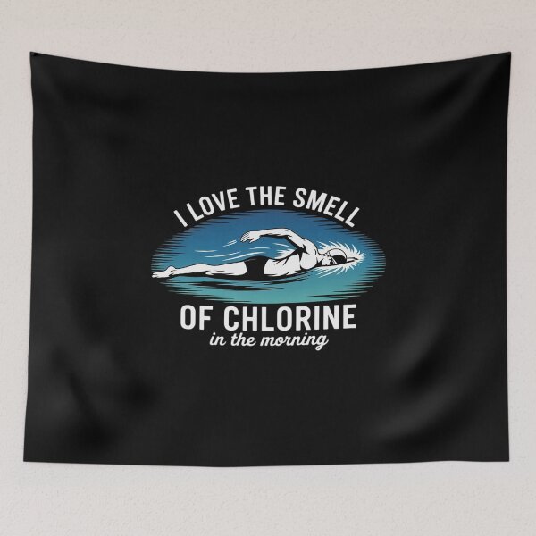 Item preview, I Love The Smell Of Chlorine In The Morning Swimming designed and sold by andreaswest.