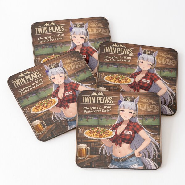 Item preview, Gold Ship (Umamusume) X Twin Peaks  designed and sold by Kitsune Merchant.