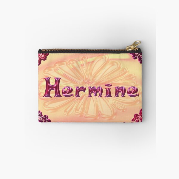 Aperçu de l'œuvre Création du prénom Hermine – Police rose satinée brillante, lettrage mignon et brillant :) créée et vendue par Myriel-Myriel.