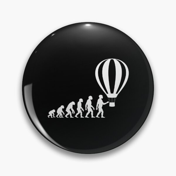 Item preview, Human Hot Air Balloon Evolution Balloonist Pilot designed and sold by andreaswest.
