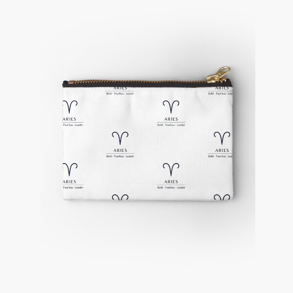 Item preview, Aries Zodiac Sign Minimalist Line Art – Bold Fearless Leader Astrology Design designed and sold by Koumudi Luxe Studio.