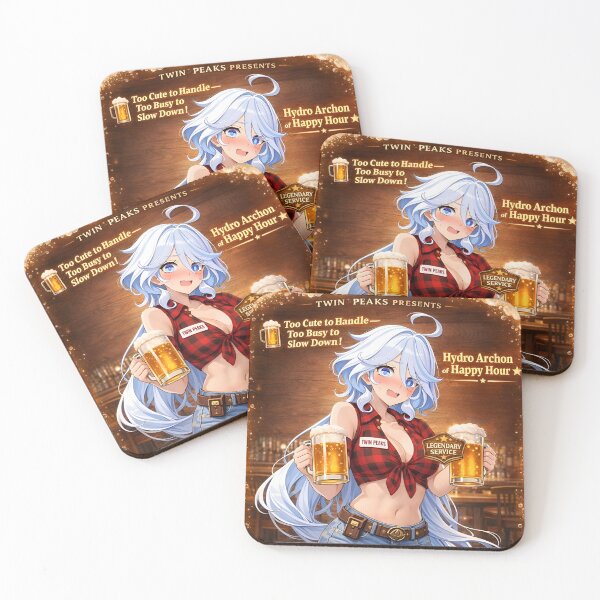 Item preview, Furina (Genshin Impact) X Twin Peaks  designed and sold by Kitsune Merchant.