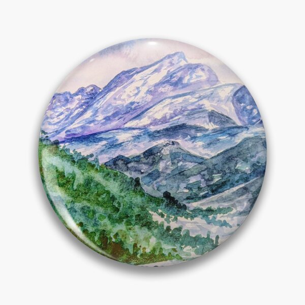 Item preview, Snow in the Alpine Mountains designed and sold by Art-By-Rosalind.