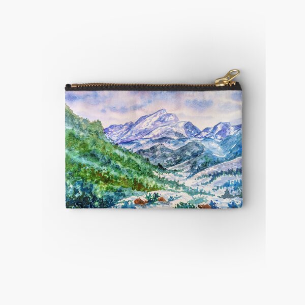 Item preview, Snow in the Alpine Mountains designed and sold by Art-By-Rosalind.