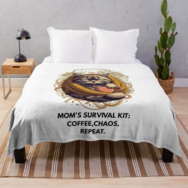 Item preview, Powered by Sarcasm Cat Tee | 3 Hours Sleep Funny Mom Pet Humor Shirt designed and sold by YMLux.